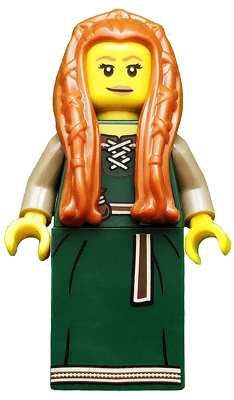col143 - Forest Maiden, Series 9 (Minifigure Only without Stand and Accessories)