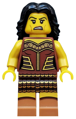 col148 - Warrior Woman, Series 10 (Minifigure Only without Stand and Accessories)