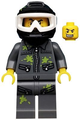 col153 - Paintball Player, Series 10 (Minifigure Only without Stand and Accessories)