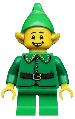 col169 - Holiday Elf, Series 11 (Minifigure Only without Stand and Accessories)