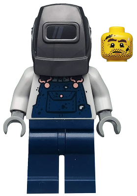 col172 - Welder, Series 11 (Minifigure Only without Stand and Accessories)