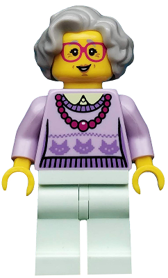 col176 - Grandma, Series 11 (Minifigure Only without Stand and Accessories)