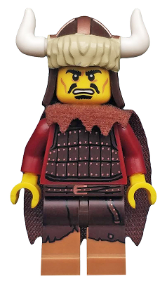 col180 - Hun Warrior, Series 12 (Minifigure Only without Stand and Accessories)