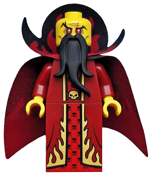 col204 - Evil Wizard, Series 13 (Minifigure Only without Stand and Accessories)