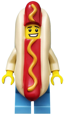 col208 - Hot Dog Man, Series 13 (Minifigure Only without Stand and Accessories)