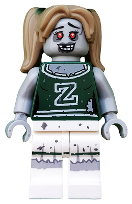 col218 - Zombie Cheerleader, Series 14 (Minifigure Only without Stand and Accessories)