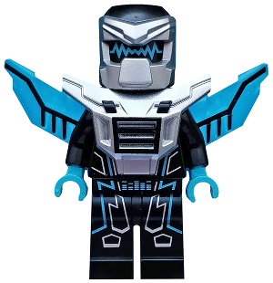 col238 - Laser Mech, Series 15 (Minifigure Only without Stand and Accessories)