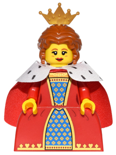 col243 - Queen, Series 15 (Minifigure Only without Stand and Accessories)
