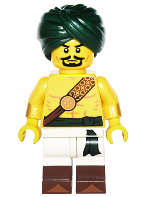 col245 - Desert Warrior, Series 16 (Minifigure Only without Stand and Accessories)