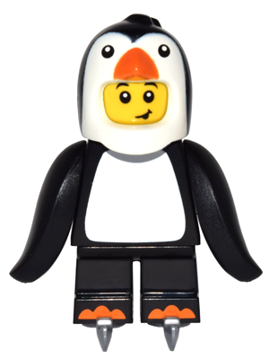 col253 - Penguin Boy, Series 16 (Minifigure Only without Stand and Accessories)