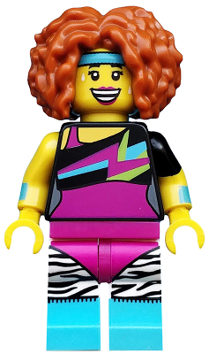 col299 - Dance Instructor, Series 17 (Minifigure Only without Stand and Accessories)