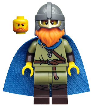 col365 - Viking, Series 20 (Minifigure Only without Stand and Accessories)