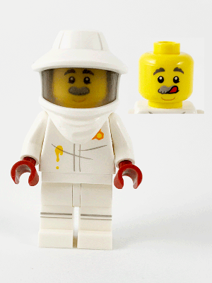 col380 - Beekeeper, Series 21 (Minifigure Only without Stand and Accessories)