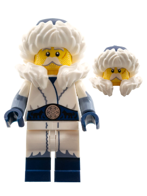 col389 - Snow Guardian, Series 22 (Minifigure Only without Stand and Accessories)
