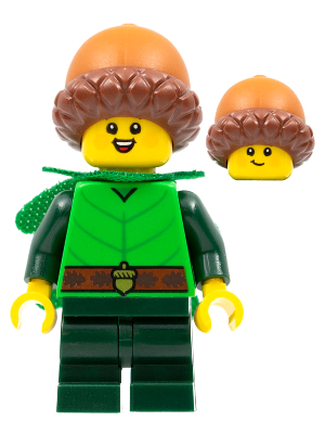 col393 - Forest Elf, Series 22 (Minifigure Only without Stand and Accessories)