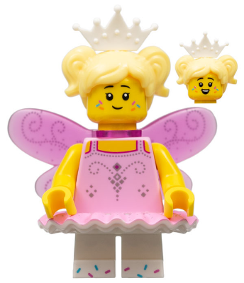 col399 - Sugar Fairy, Series 23 (Minifigure Only without Stand and Accessories)