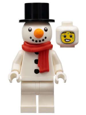 col400 - Snowman, Series 23 (Minifigure Only without Stand and Accessories)