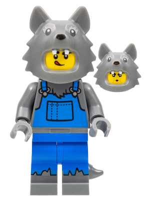 col405 - Wolf Costume, Series 23 (Minifigure Only without Stand and Accessories)