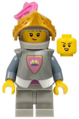 col408 - Knight of the Yellow Castle, Series 23 (Minifigure Only without Stand and Accessories)