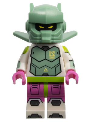 col412 - Robot Warrior, Series 24 (Minifigure Only without Stand and Accessories)