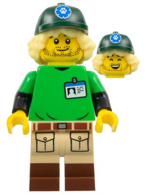 col419 - Conservationist, Series 24 (Minifigure Only without Stand and Accessories)