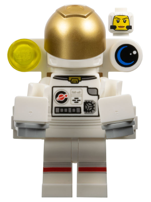 col436 - Spacewalking Astronaut, Series 26 (Minifigure Only without Stand and Accessories)