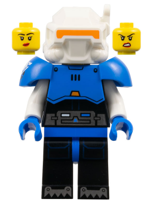 col444 - Ice Planet Explorer, Series 26 (Minifigure Only without Stand and Accessories)