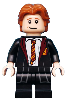 colhp03 - Ron Weasley in School Robes, Harry Potter, Series 1 (Minifigure Only without Stand and Accessories)