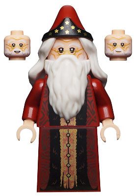 colhp24 - Headmaster Albus Dumbledore, Harry Potter, Series 2 (Minifigure Only without Stand and Accessories)