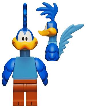 collt04 - Road Runner, Looney Tunes (Minifigure Only without Stand and Accessories)