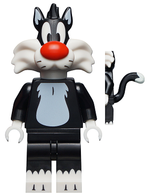 collt06 - Sylvester, Looney Tunes (Minifigure Only without Stand and Accessories)
