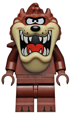 collt09 - Tazmanian Devil, Looney Tunes (Minifigure Only without Stand and Accessories)
