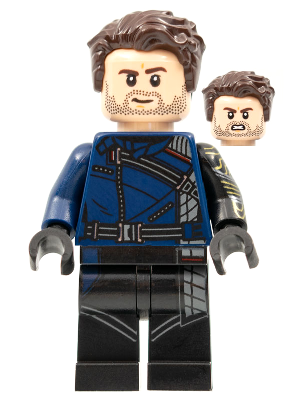 colmar04 - Winter Soldier, Marvel Studios, Series 1 (Minifigure Only without Stand and Accessories)