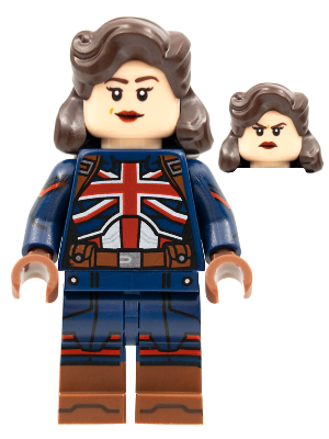 colmar10 - Captain Carter, Marvel Studios, Series 1 (Minifigure Only without Stand and Accessories)