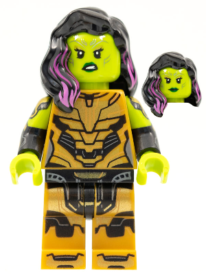 colmar12 - Gamora with Blade of Thanos, Marvel Studios, Series 1 (Minifigure Only without Stand and Accessories)