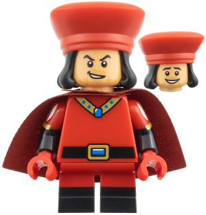 colshr10 - Lord Farquaad, Shrek (Minifigure Only without Stand and Accessories)