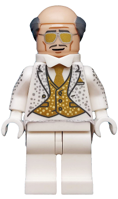 coltlbm26 - Disco Alfred Pennyworth, The LEGO Batman Movie, Series 2 (Minifigure Only without Stand and Accessories)