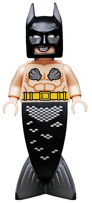 coltlbm29 - Mermaid Batman, The LEGO Batman Movie, Series 2 (Minifigure Only without Stand and Accessories)