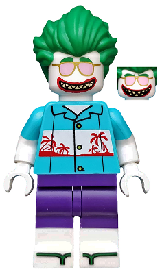 coltlbm31 - Vacation Joker, The LEGO Batman Movie, Series 2 (Minifigure Only without Stand and Accessories)