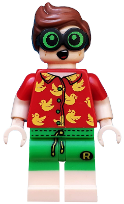 coltlbm32 - Vacation Robin, The LEGO Batman Movie, Series 2 (Minifigure Only without Stand and Accessories)