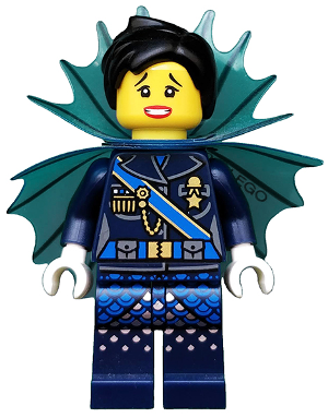 coltlnm11 - Shark Arm General #1, The LEGO Ninjago Movie (Minifigure Only without Stand and Accessories)