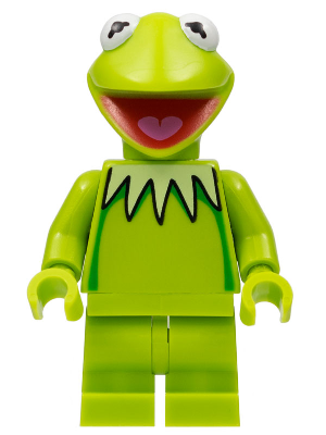coltm05 - Kermit the Frog, The Muppets (Minifigure Only without Stand and Accessories)