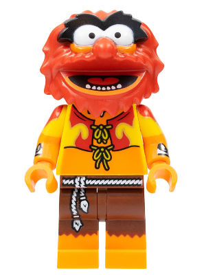 coltm08 - Animal, The Muppets (Minifigure Only without Stand and Accessories)
