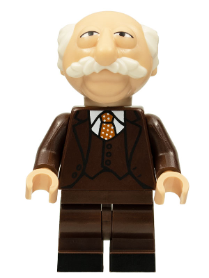 coltm09 - Waldorf, The Muppets (Minifigure Only without Stand and Accessories)