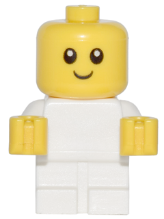 cty0668 - Baby - White Body with Yellow Hands