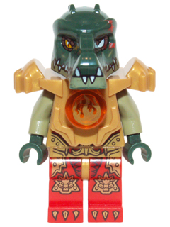 dim013 - Cragger - Fire Chi, Heavy Armor, Pearl Gold Torso