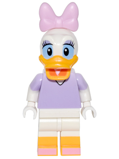 dis009 - Daisy Duck, Disney, Series 1 (Minifigure Only without Stand and Accessories)