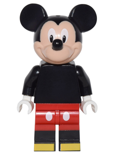 dis012 - Mickey Mouse, Disney, Series 1 (Minifigure Only without Stand and Accessories)