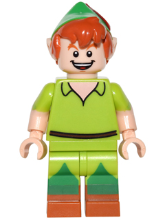 dis015 - Peter Pan, Disney, Series 1 (Minifigure Only without Stand and Accessories)