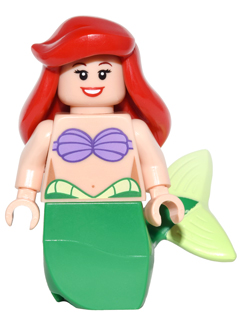 dis018 - Ariel, Disney, Series 1 (Minifigure Only without Stand and Accessories)